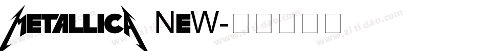 MetallicA NEW字体转换